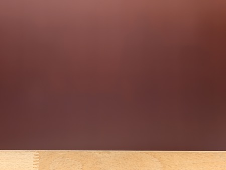 A close up shot of a wooden shelfの写真素材