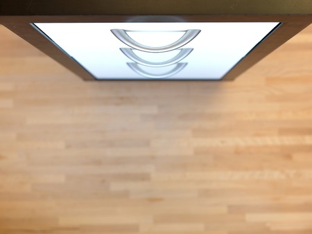 A close up shot of a set of office drawersの写真素材