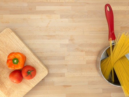 A close up shot of food preparationの写真素材