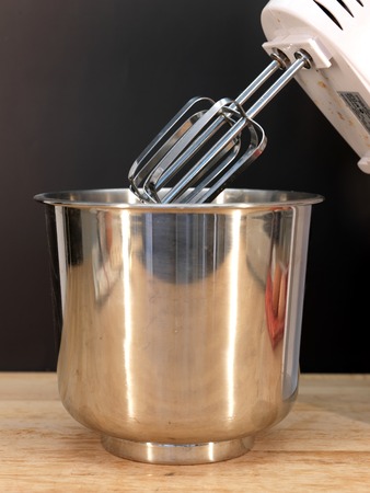 A close up shot of a food mixerの写真素材