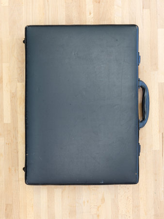 A close up shot of a business brief case