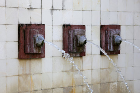 A beautiful and luxurious hotel resort in Indonesiaの写真素材