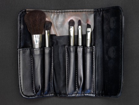 A close up shot of makeup and cosmeticsの写真素材