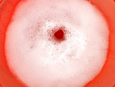 A close up shot of household floor cleaning itemsの写真素材