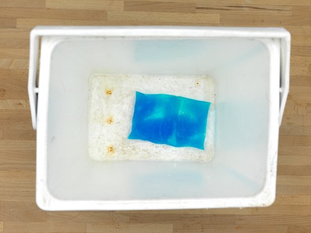 A close up shot of an Australian style eskyの写真素材