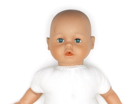 A close up shot of a girls dollの写真素材