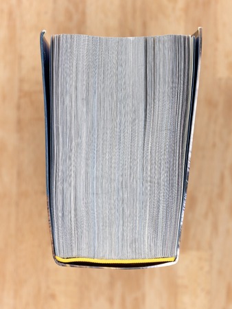 A close up shot of a pile of booksの写真素材