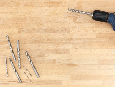 A close up shot of a drill bitsの写真素材