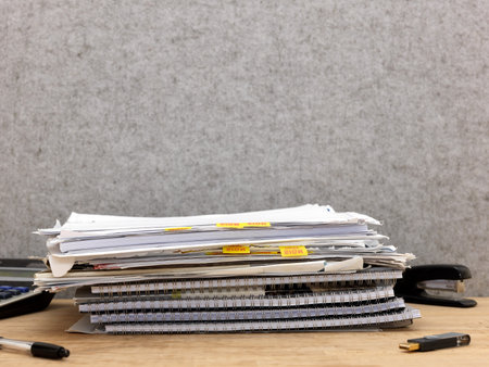 A close up shot of a work station