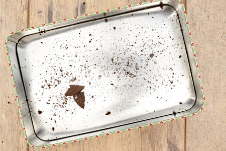 A studio photo of biscuit tin