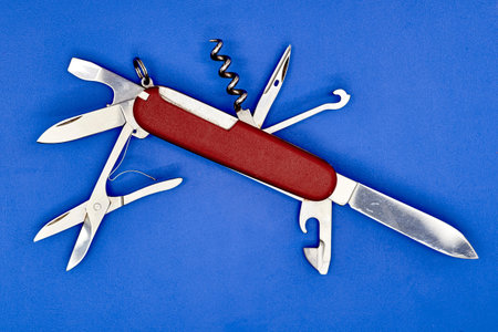 A studio photo of a pocket knife