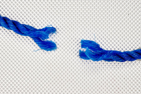 A studio photo of industrial workshop rope