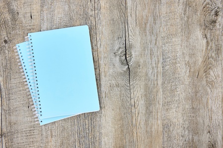 A close up shot of a notebook writing padの写真素材