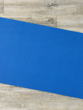 A studio photo of a exercise mat