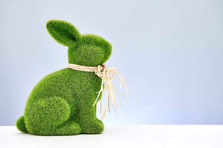 A studio photo of an conceptual Easter Rabbit