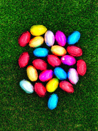 udio photo of chocolate easter eggs
