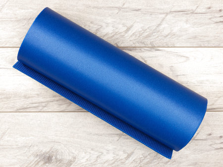 A studio photo of gym equipmentの写真素材