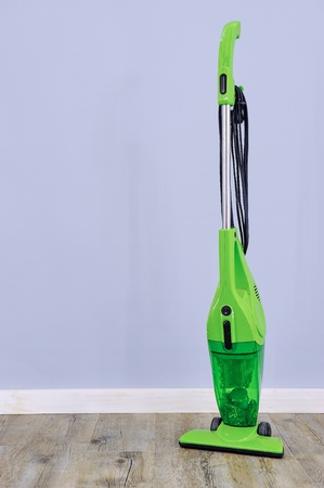 A studio photo of a vacuum cleanerの写真素材