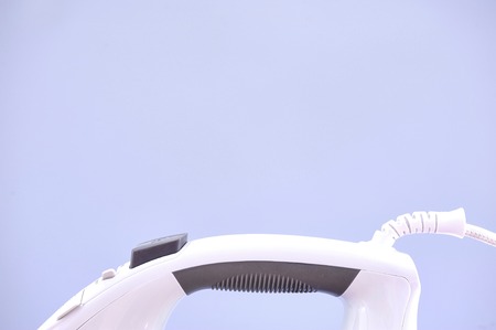 A studio photo of ironing and laundry itemsの写真素材