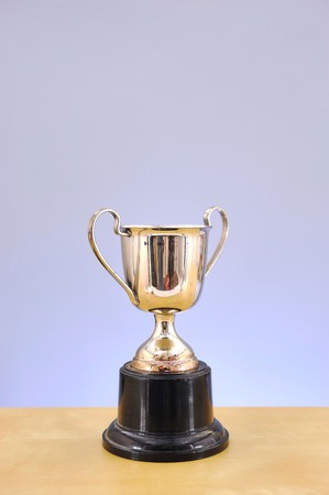 A studio photo of a vintage trophyの写真素材