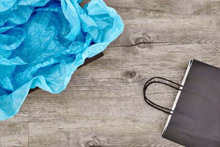 A studio photo of a gift boxの写真素材