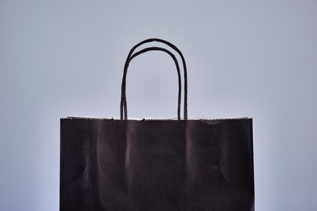 A studio photo of a shopping bagの写真素材