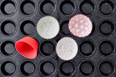 A studio photo of a baking trayの写真素材