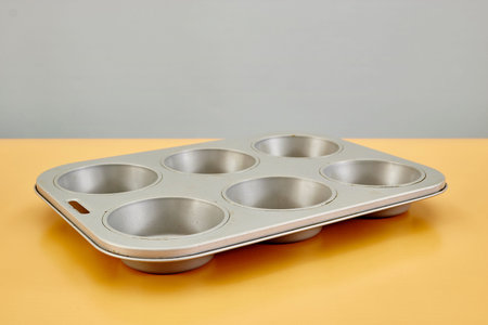 A studio photo of a baking trayの写真素材