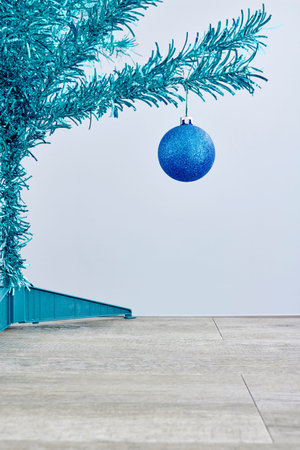 A close up shot of a fir christmas treeの写真素材