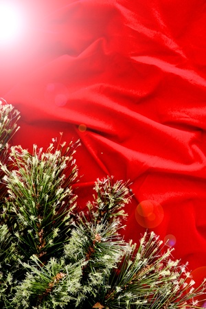 A close up photo of christmas decorationsの写真素材
