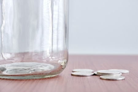 A studio photo of Australian currencyの写真素材