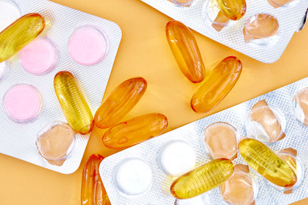 A studio photo of prescription medical pills