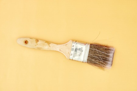 A studio photo of a childs paint setの写真素材