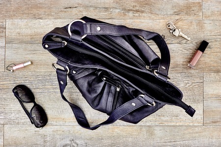 A studio photo of a ladies hand bagsの写真素材