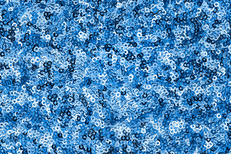 A close up studio photo of sequinnes
