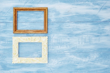 A studio photo of photo framesの写真素材