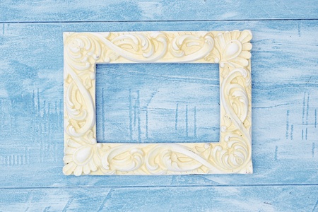 A studio photo of a photo frameの写真素材