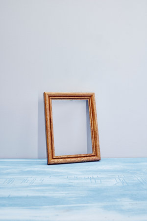 A studio photo of a photo frame
