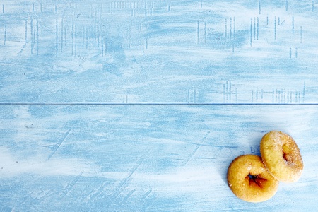 A studio photo of donutsの写真素材