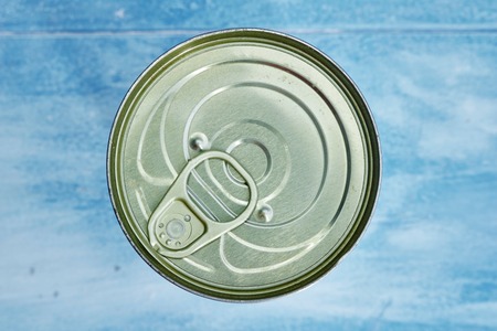 A studio photo of canned foodの写真素材