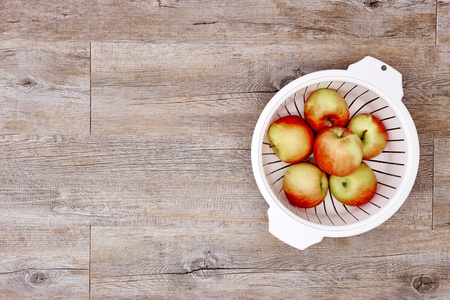 A studio photo of a food strainerの写真素材