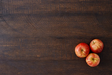 A stock photo of red applesの写真素材