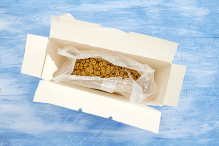 A studio photo of breakfast cereal