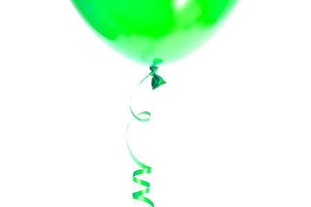 A studio photo of party balloonsの写真素材