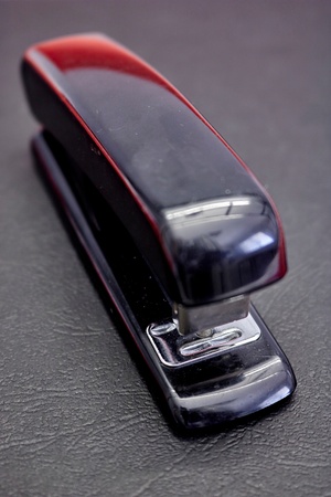 A studio photo of an office staplerの写真素材