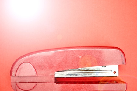 A studio photo of an office staplerの写真素材