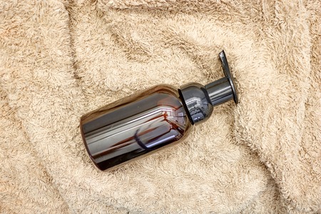 A studio photo of a soap dispenserの写真素材