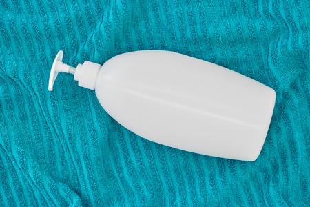 A studio photo of a liquid soap dispenserの写真素材