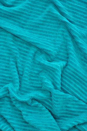 A studio photo of bath towelsの写真素材