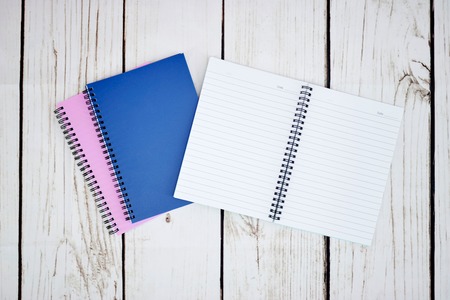 A studio photo of a notebook padの写真素材